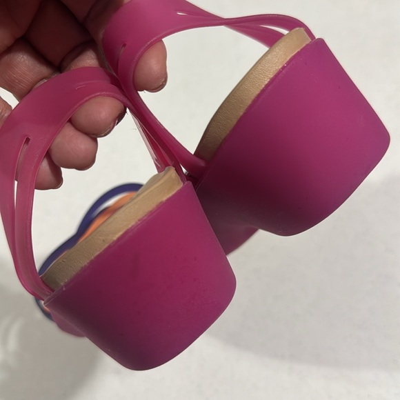 Crocs Jelly Colorful Strappy Sandals Size 8 Women’s - Picture 8 of 12